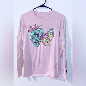 Rick & Morty Adult Swim Long Sleeve